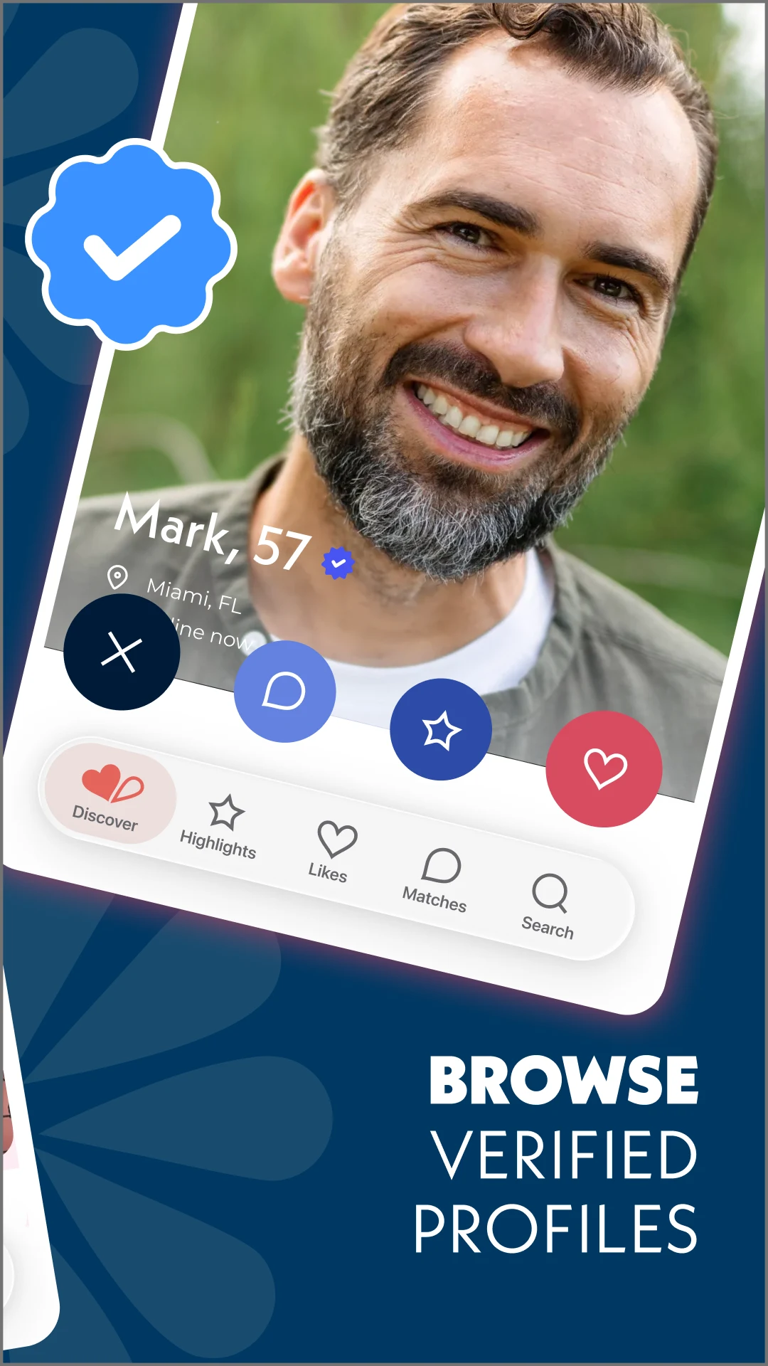 OurTime: Meet Singles Over 50 screenshot